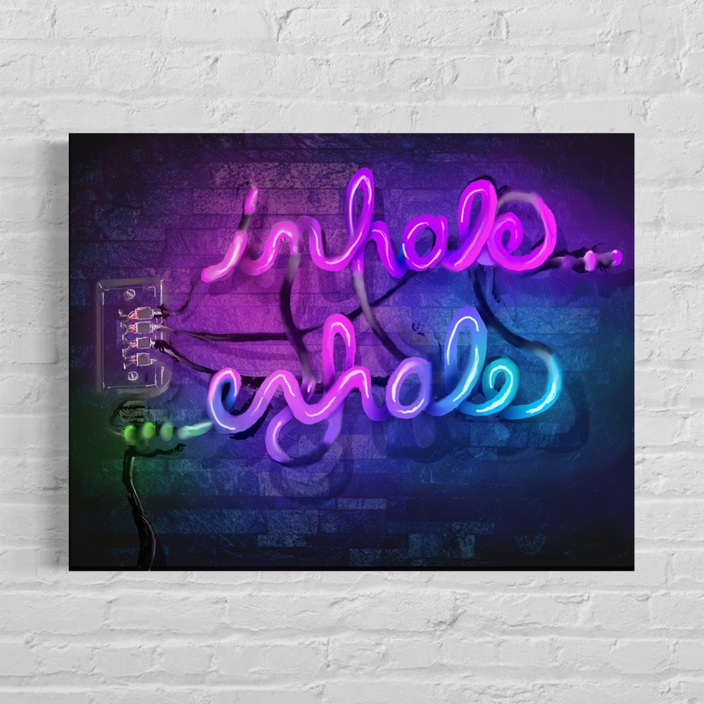 Original artwork on canvas